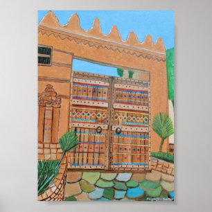 Arabic Door poster
