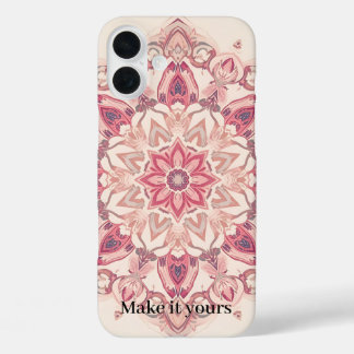 Arabic Floral Art Phone Cover – Personalized with