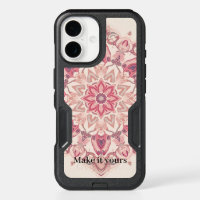 Arabic Floral Art Phone Cover – Personalized with 