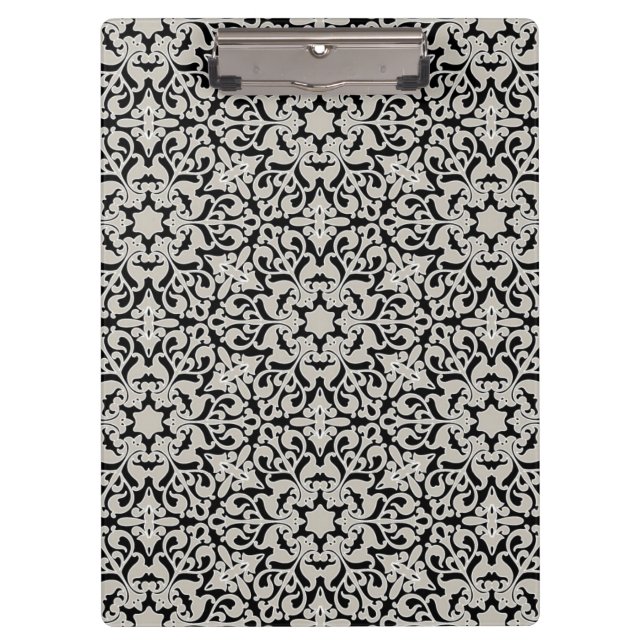 Arabic floral pattern clipboard (Front)