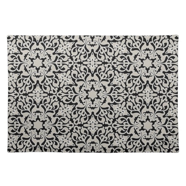 Arabic floral pattern cloth placemat (Front)