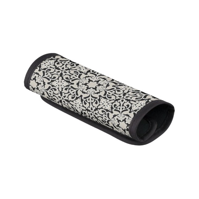 Arabic floral pattern luggage handle wrap (Angled)