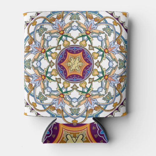 Arabic Floral Traditional Islamic Frame Can Cooler