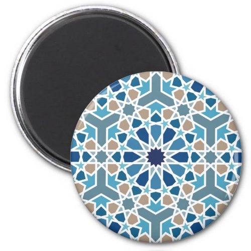 Arabic Geometric Design Pattern Magnet