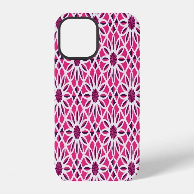 Arabic geometric ornament: seamless texture. iphone case (Back)