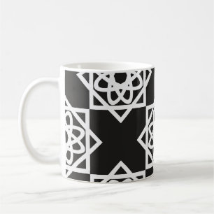 Arabic geometric pattern. Art decor. Islam. Flower Coffee Mug