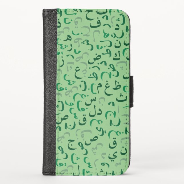 Arabic iPhone Wallet Case (Front)