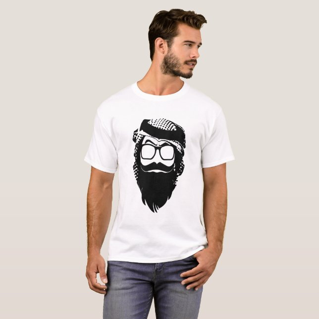 arabic man style T-Shirt (Front Full)