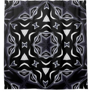 Arabic ornament , Asian Shower Curtain