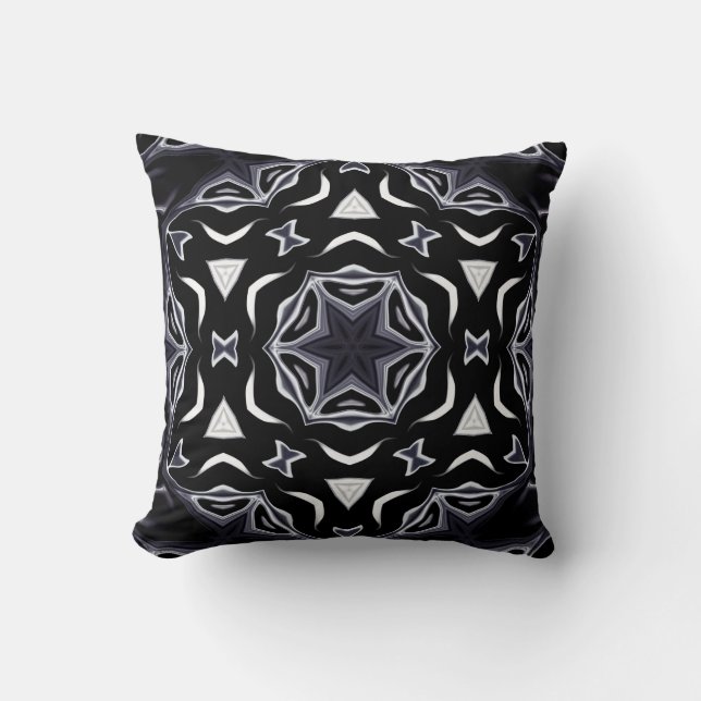 Arabic ornament , Asian Throw Pillow (Front)