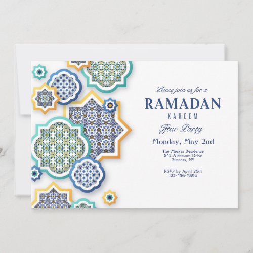 Arabic Ornamental  Invitation