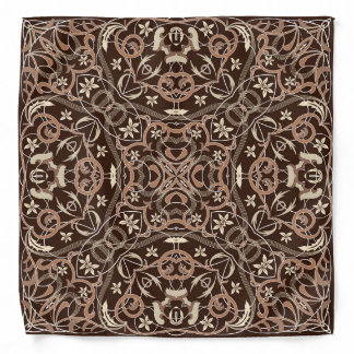 Arabic ornate rich pattern bandana