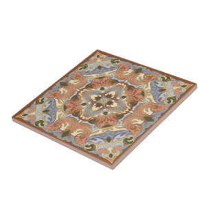 Arabic ornate rich pattern ceramic tile