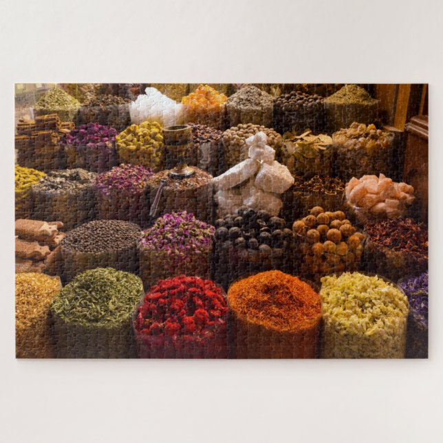 Arabic Spice Market Stall Jigsaw Puzzle 1014 pc. (Horizontal)