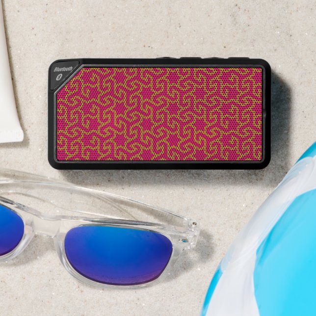 Arabic Star Shaped Pattern Bluetooth Speaker (Insitu(Beach))