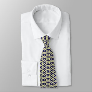 Arabic style pattern neck tie