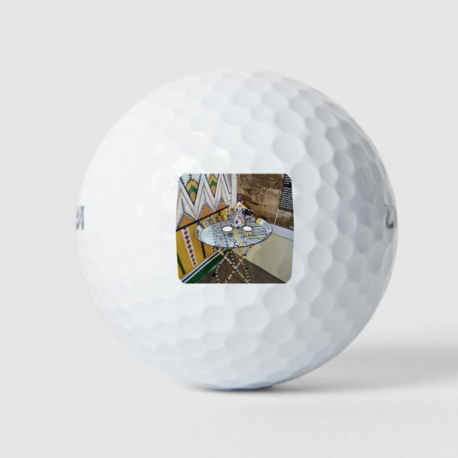 Arabic  tea golf balls (Front)