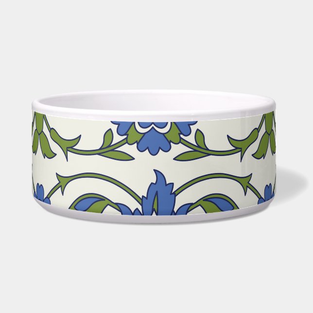 Arabic Traditional: Iznik Tile Seamless. Bowl (Front)
