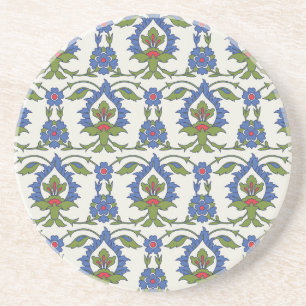 Arabic Traditional: Iznik Tile Seamless. Coaster