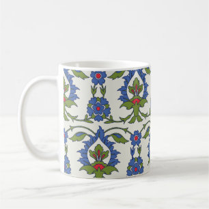 Arabic Traditional: Iznik Tile Seamless. Coffee Mug