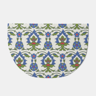 Arabic Traditional: Iznik Tile Seamless. Doormat