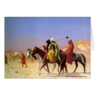 "Arabs Crossing The Desert", by Jean Leon Gerome