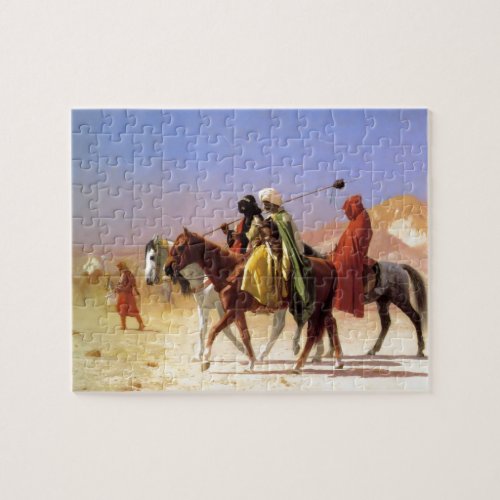Arabs Crossing the Desert Jigsaw Puzzle