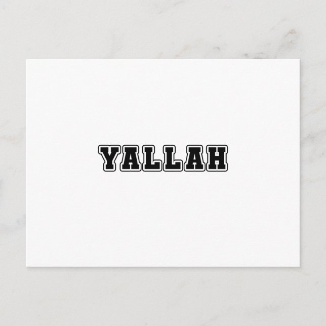 Arabs Postcard (Front)