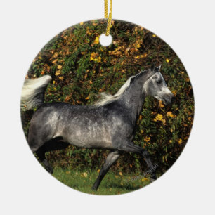 Arabs Running: Autumn Ceramic Ornament