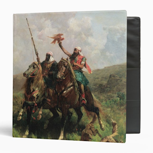 Arabs with a Falcon Binder (Front/Inside)