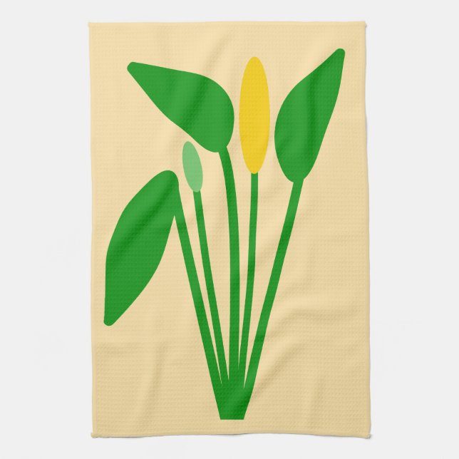 Araceae Kitchen Towel (Vertical)