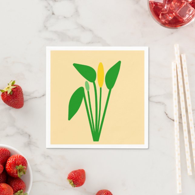 Araceae Paper Napkin (Insitu)