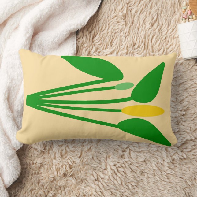 Araceae Throw Pillow (Blanket)