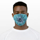 Arachne's Aide: Spider Familiar Adult Cloth Face Mask | Zazzle