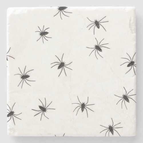 Arachnophobia Spiders Creepy Crawly Insects Stone Coaster