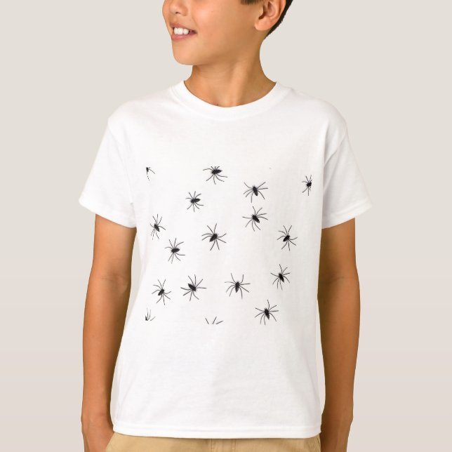 Arachnophobia (Spiders) (Creepy Crawly Insects) T-Shirt (Front)