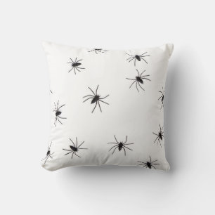 Arachnophobia (Spiders) (Creepy Crawly Insects) Throw Pillow