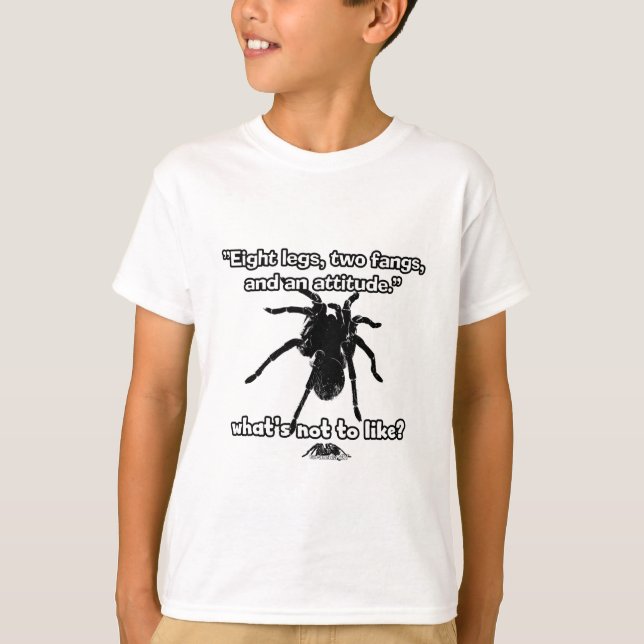 Arachnophobia - Tarantula Art Design #16 T-Shirt (Front)