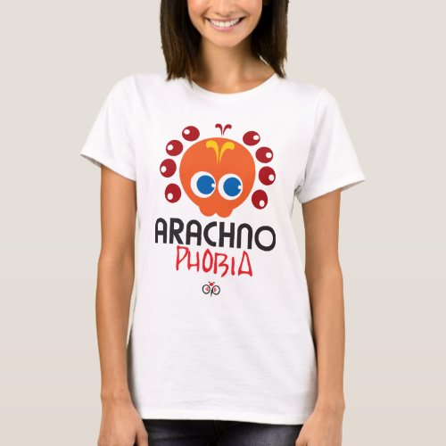 Arachnophobia Womens T_Shirt Color