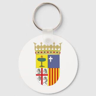 Aragón Coat of Arms Official Spain Symbol Heraldry Keychain