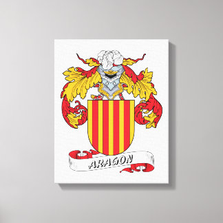 Aragon Family Crest Canvas Print