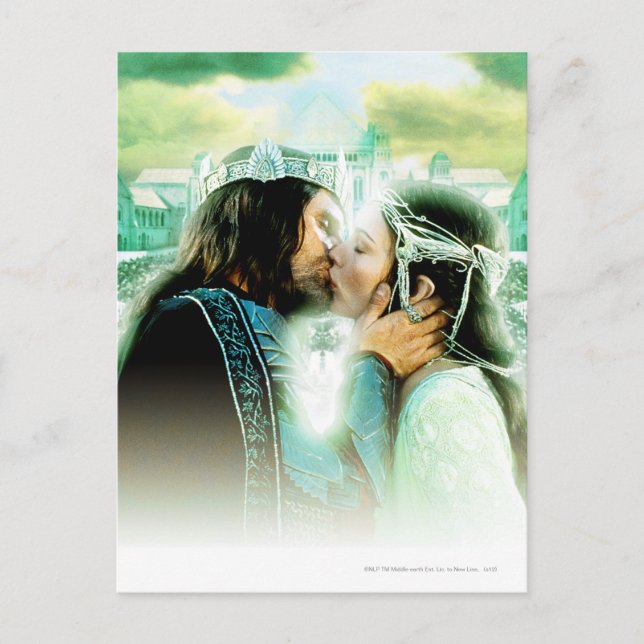 Aragorn and ARWEN™ Kiss Postcard (Front)