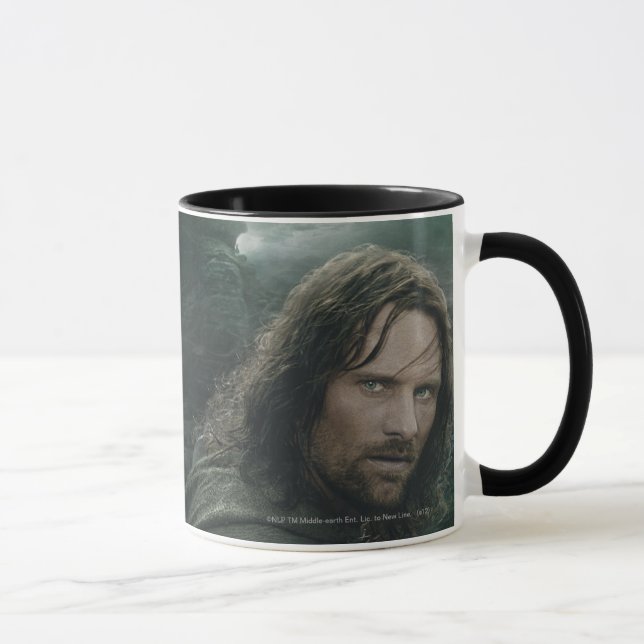 Aragorn and Ringwraiths Mug (Right)