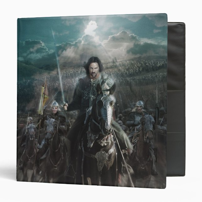 Aragorn Leading on Horse Binder (Front/Inside)