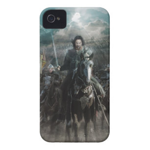 Aragorn Leading on Horse iPhone 4 Case-Mate Case