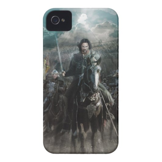 Aragorn Leading on Horse Case-Mate iPhone Case (Back)
