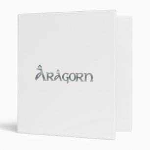 Aragorn logo 3 ring binder