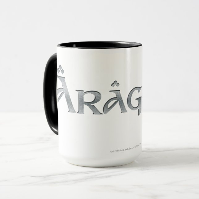 Aragorn logo mug (Front Left)