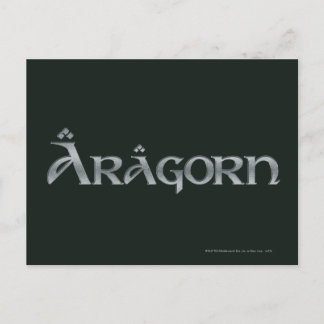 Aragorn logo postcard