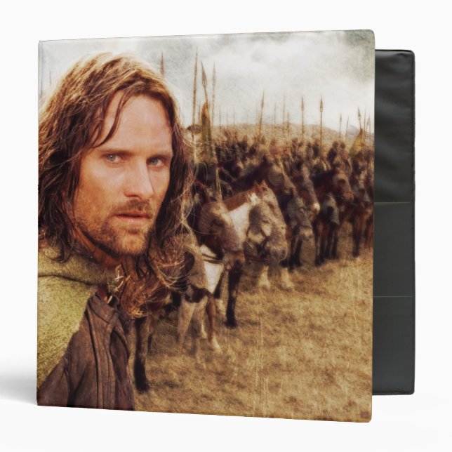 Aragorn Plus Line of Horses 3 Ring Binder (Front/Inside)